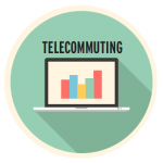 Telecommuting graphic