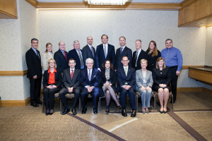  Back row, left to right: Dr. Lluis Fargas Mas (Alcoa Europe, S.A.); Lee Gillespie-White (TEI); Gary Steinberg, (Level 3 Communications); David Stevens (Cook Inlet Region Inc.); Benjamin Shrek (TEI); Patrick Evans (TEI); Paul Magrath (AstraZeneca Canada Inc.); Don Rath (Symantec Corporation); Pilar Mata (TEI); Eli Dicker (TEI). Front row, left to right: Susan Musch (Sasol North America); Robert Howren (BlueLinx Corp.); C.N. (Sandy) Macfarlane (Chevron Corp.); Grace Perez-Navarro (OECD); Mark Silbiger (Lubrizol Corp.); Janice Lucchesi; and Karen Miller (FusionStorm). 