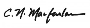 Signature of Sandy Macfarlane